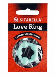 Цветное эрекционное кольцо с 5 бусинами Love Ring - Sitabella - в Керчи купить с доставкой