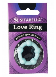 Цветное эрекционное кольцо Love Ring с бусинами - Sitabella - в Керчи купить с доставкой