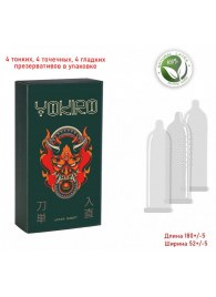 Презервативы YOKIRO Mix - 12 шт. - Sitabella - купить с доставкой в Керчи