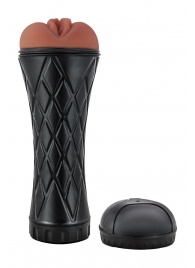 Коричневый мастурбатор-вагина Marly - Dream Toys - в Керчи купить с доставкой