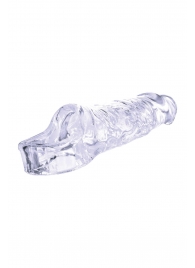 Прозрачная насадка-удлинитель Length Enhancer с подхватом - 16 см. - NMC - в Керчи купить с доставкой