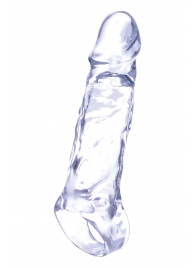 Прозрачная насадка-удлинитель Length Enhancer с подхватом - 16 см. - NMC - в Керчи купить с доставкой