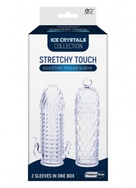 Набор из 2 прозрачных насадок на член Seductive Tickler Sleeves Set - NMC - в Керчи купить с доставкой