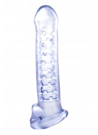 Прозрачная насадка-удлинитель Stretchy Touch - 18 см. - NMC - в Керчи купить с доставкой