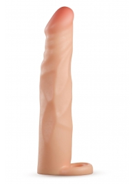 Телесная насадка-удлинитель Fortitude с подхватом - 17,7 см. - Blush Novelties - в Керчи купить с доставкой