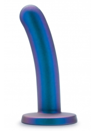 Синяя насадка с гладкой поверхностью Surrender 5.75 Inch Intermediate Pegging Dildo - 14,6 см. - Blush Novelties - купить с доставкой в Керчи