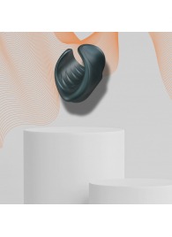 Серый сквозной мастурбатор с вибрацией Manwan Starter - Manwan - в Керчи купить с доставкой