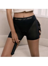 Трусики-шорты для фиксации насадок Strap-on-me Harness Lingerie Halo - size XS - Strap-on-me - купить с доставкой в Керчи