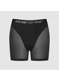 Трусики-шорты для фиксации насадок Strap-on-me Harness Lingerie Halo - size L - Strap-on-me - купить с доставкой в Керчи