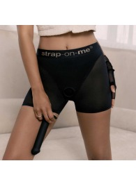 Трусики-шорты для фиксации насадок Strap-on-me Harness Lingerie Halo - size XL - Strap-on-me - купить с доставкой в Керчи