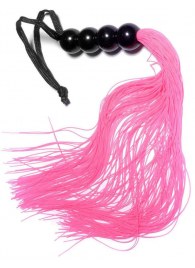 Розовая силиконовая плеть - 35,5 см. - Boys of Toys - купить с доставкой в Керчи