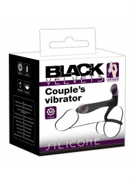 Черная насадка на член с вибрацией Couple’s Vibrator - Orion - в Керчи купить с доставкой