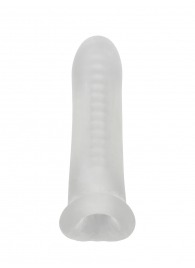 Белый фаллоудлинитель Striker - 13,5 см. - Lola Games - в Керчи купить с доставкой
