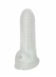 Белый фаллоудлинитель Striker - 13,5 см. - Lola Games - в Керчи купить с доставкой