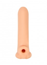 Телесный фаллоудлинитель Titan - 16,5 см. - Lola Games - в Керчи купить с доставкой