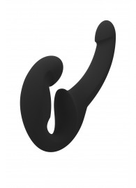 Черный безремневой страпон Share Lite - Fun Factory - купить с доставкой в Керчи