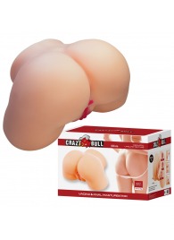 Телесный мастурбатор с 2 любовными отверстиями Olivia - Baile - в Керчи купить с доставкой