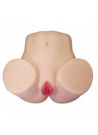 Телесный мастурбатор Julia с 2 любовными каналами - Baile - в Керчи купить с доставкой