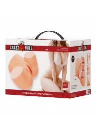 Телесный мастурбатор Liora с вибрацией - Baile - в Керчи купить с доставкой