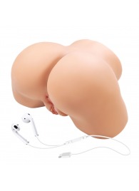 Телесный мастурбатор Olivia с 2 любовными отверстиями - Baile - в Керчи купить с доставкой