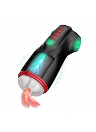 Интерактивный мастурбатор Raven с вакуумом, вибрацией и подсветкой - Shots Media BV - в Керчи купить с доставкой