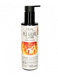 Съедобный лубрикант на водной основе Pleasure Lab с ароматом крем-брюле - 185 мл. - Pleasure Lab - купить с доставкой в Керчи