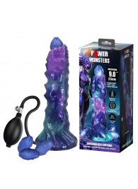 Фиолетовый яйцеродящий фаллоимитатор Duskwalker Sentinal на присоске - 22,4 см. - Baile - купить с доставкой в Керчи