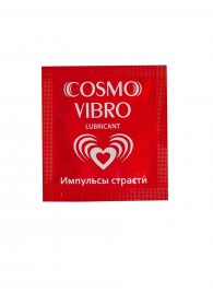 Пробник женского стимулирующего лубриканта на силиконовой основе Cosmo Vibro - 3 гр. - Биоритм - купить с доставкой в Керчи