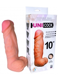Фаллическая насадка Харнесс UNICOCK 10  - 25 см. - LOVETOY (А-Полимер) - купить с доставкой в Керчи