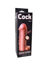 Фаллоудлинитель с кольцом COCK size L - 16,5 см. - LOVETOY (А-Полимер) - в Керчи купить с доставкой