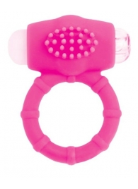 Розовое эрекционное виброкольцо A-toys - A-toys - в Керчи купить с доставкой