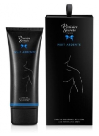 Возбуждающий крем для мужчин Nuit Ardente Creme Performante Plaisirs Secrets - 60 мл. - Plaisir Secret - купить с доставкой в Керчи