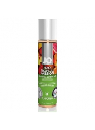 Смазка с ароматом тропических фруктов JO Flavored Tropical Passion - 30 мл. - System JO - купить с доставкой в Керчи