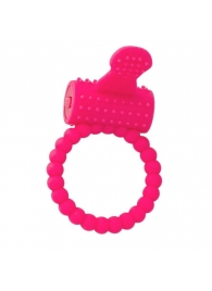 Розовое силиконовое виброкольцо A-toys - A-toys - в Керчи купить с доставкой