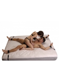 Бондаж для фиксации на кровати Frisky Bedroom Restraint Kit - XR Brands - купить с доставкой в Керчи