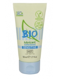 Органический лубрикант для чувствительной кожи Bio Sensitive - 50 мл. - HOT - купить с доставкой в Керчи