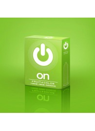 Цветные ароматизированные презервативы ON) Fruit   Color - 3 шт. - ON) - купить с доставкой в Керчи