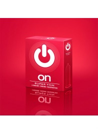 Супертонкие презервативы ON) Super Thin - 3 шт. - ON) - купить с доставкой в Керчи