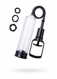 Вакуумная помпа A-toys с уплотнителем и эрекционными кольцами - A-toys - в Керчи купить с доставкой