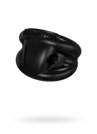 Чёрное эрекционное виброкольцо Strength - Bathmate - в Керчи купить с доставкой