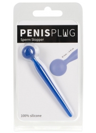 Синий уретральный стимулятор Penis Plug - 9,6 см. - Orion - купить с доставкой в Керчи