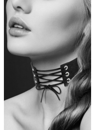Оригинальный ошейник-чокер со шнуровкой - Bijoux Pour Toi - купить с доставкой в Керчи