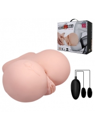 Вагина и анус с вибрацией CrazyBull Vagina and Ass - Baile - в Керчи купить с доставкой
