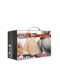 Вагина и попка с вибрацией CRAZY BULL - Baile - в Керчи купить с доставкой