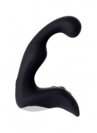 Чёрный изогнутый вибростимулятор простаты Erotist - Erotist Adult Toys - в Керчи купить с доставкой