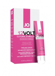 Возбуждающая сыворотка мощного действия JO Volt 12V - 10 мл. - System JO - купить с доставкой в Керчи