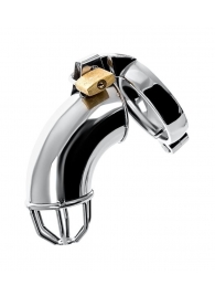 Серебристый мужской пояс верности TOYFA Metal - ToyFa - купить с доставкой в Керчи