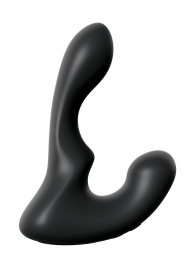 Черный анальный вибростимулятор P-Spot Milker - 14 см. - Pipedream - в Керчи купить с доставкой