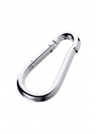 Серебристый карабин TOYFA Metal - ToyFa - купить с доставкой в Керчи