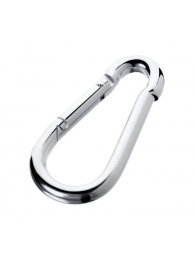 Серебристый карабин TOYFA Metal - ToyFa - купить с доставкой в Керчи